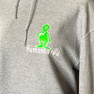 Gray Humannoyed Hoodie